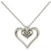 Brighton Alcazar Duet Heart Necklace | Necklaces