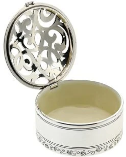 Brighton Jewelry Boxes & Cleaners Skribble Round Jewelry Trinket Box 5 Brighton Jewelry Boxes & Cleaners Skribble Round Jewelry Trinket Box -Brighton Sales 615R2bXs 9S. AC SR736920