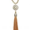 Brighton Marrakesh Neutral Tassel Necklace | Necklaces