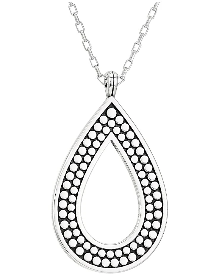 Brighton Pebble Open Tear Drop Necklace | Necklaces 2 Brighton Pebble Open Tear Drop Necklace | Necklaces - Image 2