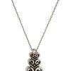Brighton Alcazar Heart Trio Short Necklace | Necklaces