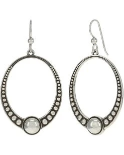 Brighton Pretty Tough Oval French Wire Earrings