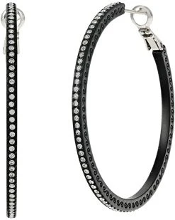Brighton Meridian Eclipse Large Hoop Earrings