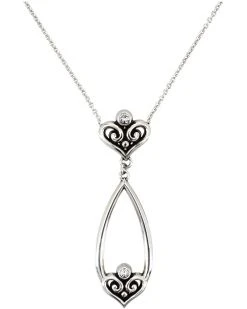 Brighton Necklaces Alcazar Heart Teardrop Necklace