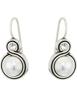 Brighton Infinity Pearl French Wire Earrings