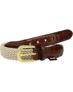 Brighton Elastic Cord Croco Tab Taper Belt | Belts