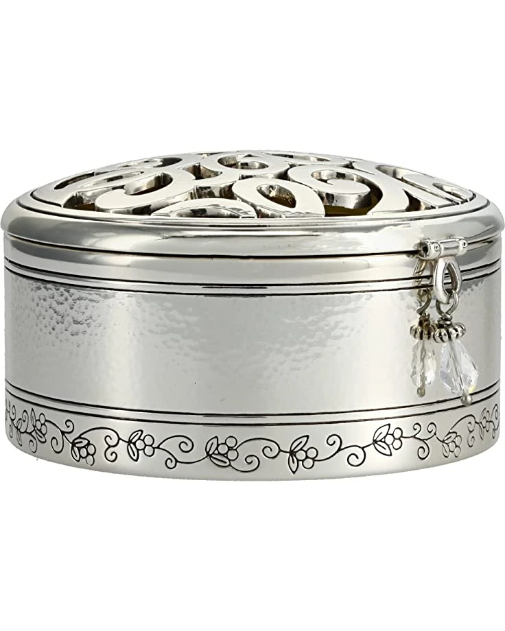 Brighton Jewelry Boxes & Cleaners Skribble Round Jewelry Trinket Box 1 Brighton Jewelry Boxes & Cleaners Skribble Round Jewelry Trinket Box