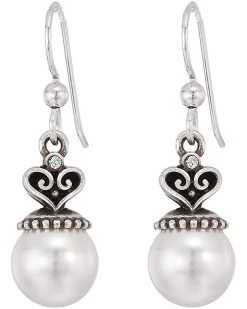 Brighton Alcazar Pearl Drop French Wire Earrings