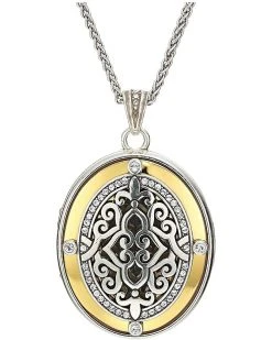Brighton Intrigue Convertible Locket Necklace | Necklaces