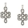 Brighton Interlok Endless Knot Post Drop Earrings