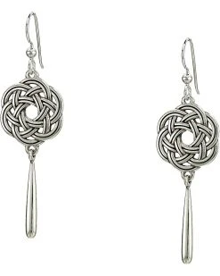 Brighton Interlok Eternity Circle French Wire Earrings