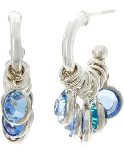 Brighton Elora Gems Small Hoop Earrings