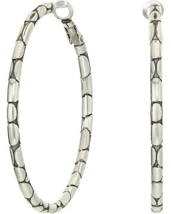 Brighton Pebble Large Hoop Earrings