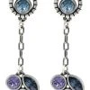 Brighton Halo Radiance Post Drop Earrings