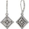 Brighton Illumina Diamond Leverback Earrings