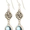 Brighton Elora Gems Sky French Wire Earrings