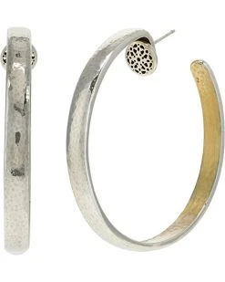 Brighton Ferrara Entrata Medium Hoop Earrings
