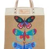 Brighton Flutter Burlap Tote | Handbags