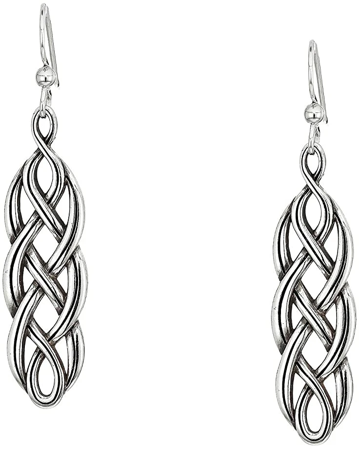 Brighton Interlok Braid French Wire Earrings 1 Brighton Interlok Braid French Wire Earrings