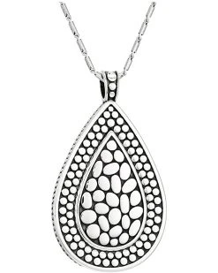 Brighton Pebble Tear Drop Convertible Reversible Necklace | Necklaces