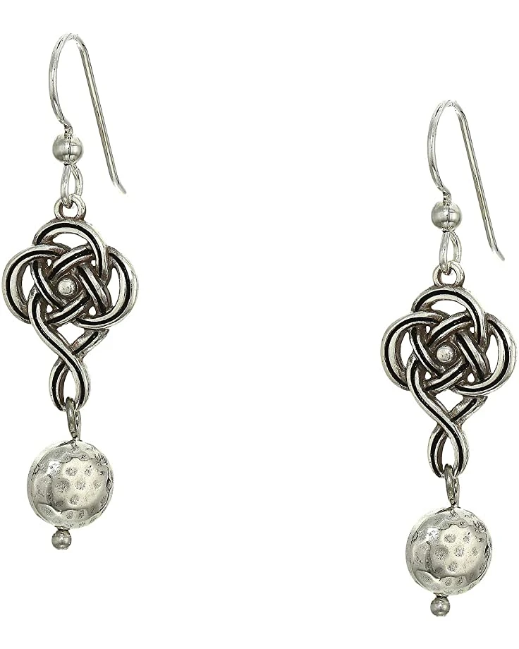 Brighton Interlok Knot French Wire Earrings 1 Brighton Interlok Knot French Wire Earrings