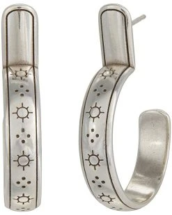 Brighton Marrakesh Neutral Post Hoop Earrings