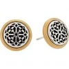 Brighton Ferrara Two-Tone Post Earrings